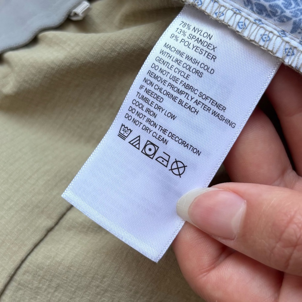 Tommy Bahama 5XLB Khaki Ripstop elastic Waist Shorts - Picture 9 of 11